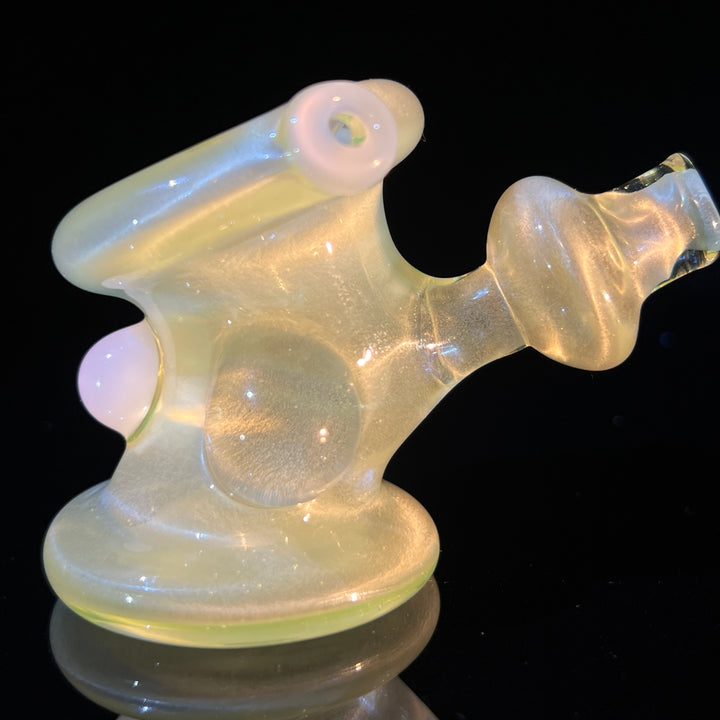 Trippy UV Hand Cannon Glass Pipe JHP Glass   