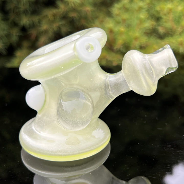 Trippy UV Hand Cannon Glass Pipe JHP Glass   