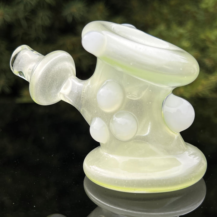 Trippy UV Hand Cannon Glass Pipe JHP Glass   