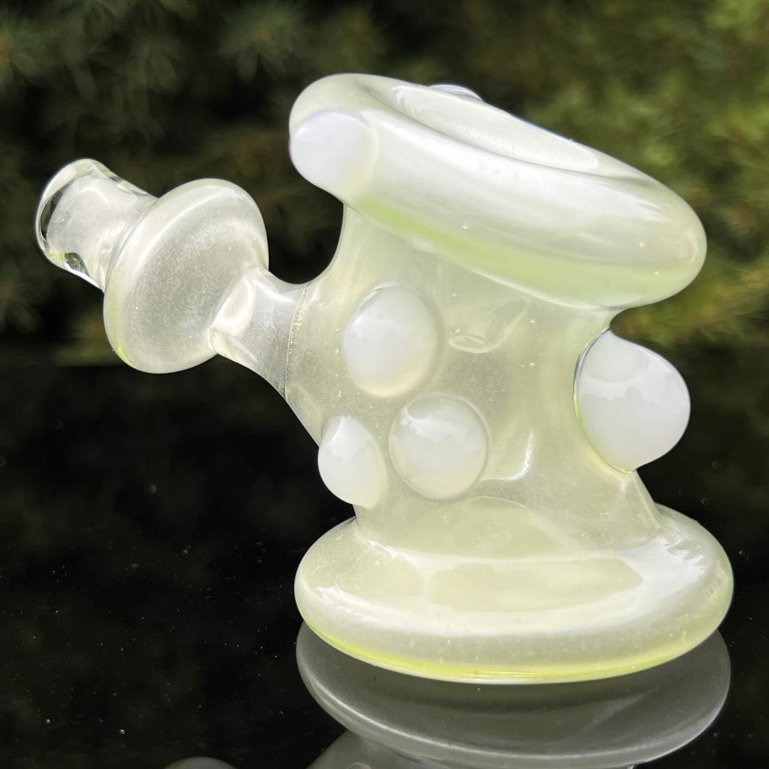 Trippy UV Hand Cannon Glass Pipe JHP Glass   