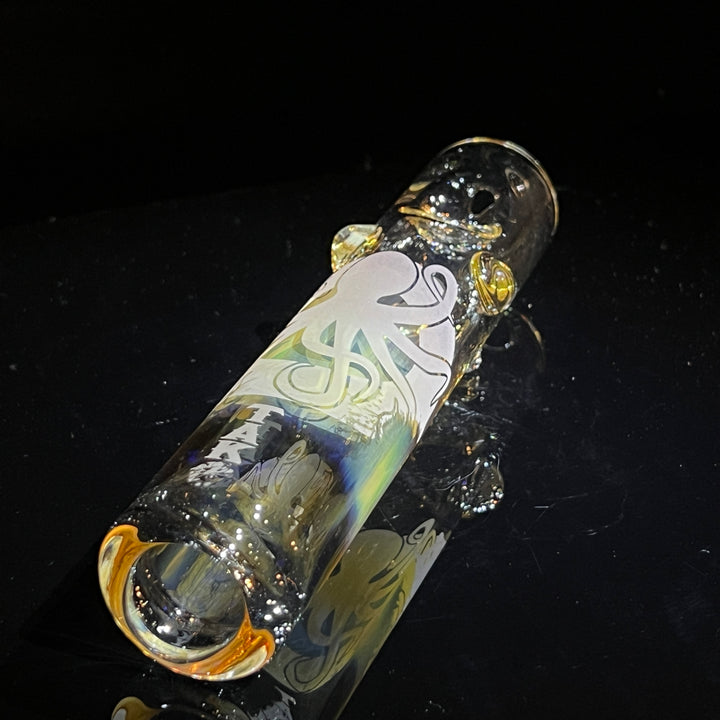 7" Fume Steam Roller Glass Pipe Tako Glass   