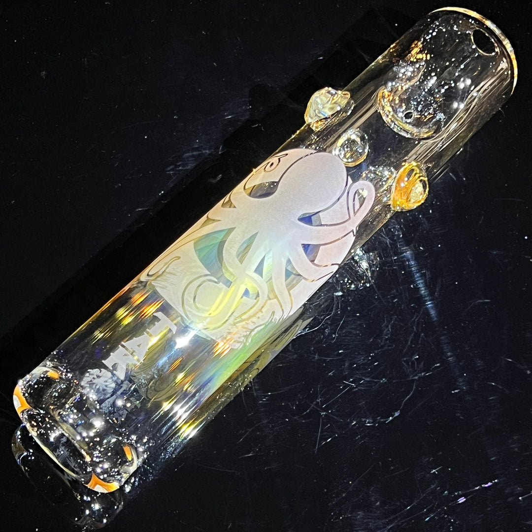 7" Fume Steam Roller Glass Pipe Tako Glass   