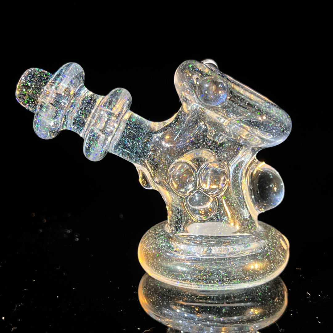 Ice Ray Opal Hand Cannon Glass Pipe JHP Glass   