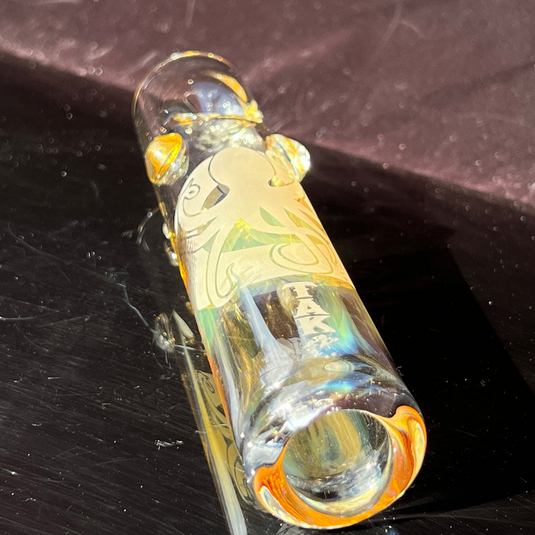 7" Fume Steam Roller Glass Pipe Tako Glass   
