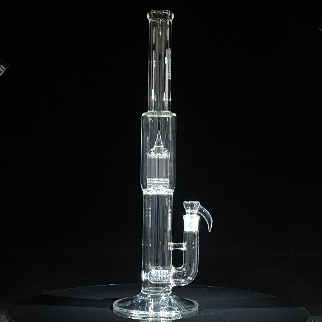 Sovereignty Glass 8 Arm Jumbo Stemline Clear Glass Pipe Sovereignty Glass