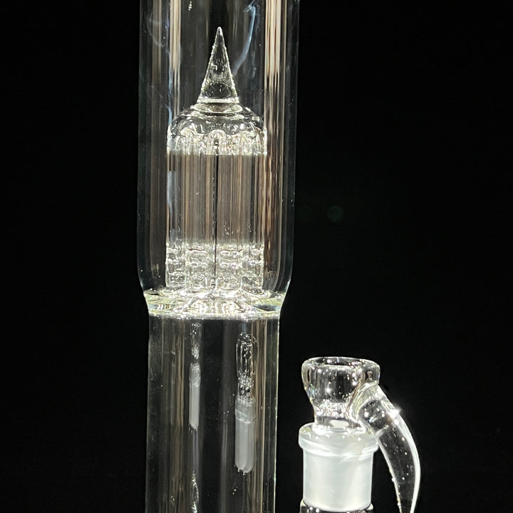 Sovereignty Glass 8 Arm Jumbo Stemline Clear Glass Pipe Sovereignty Glass