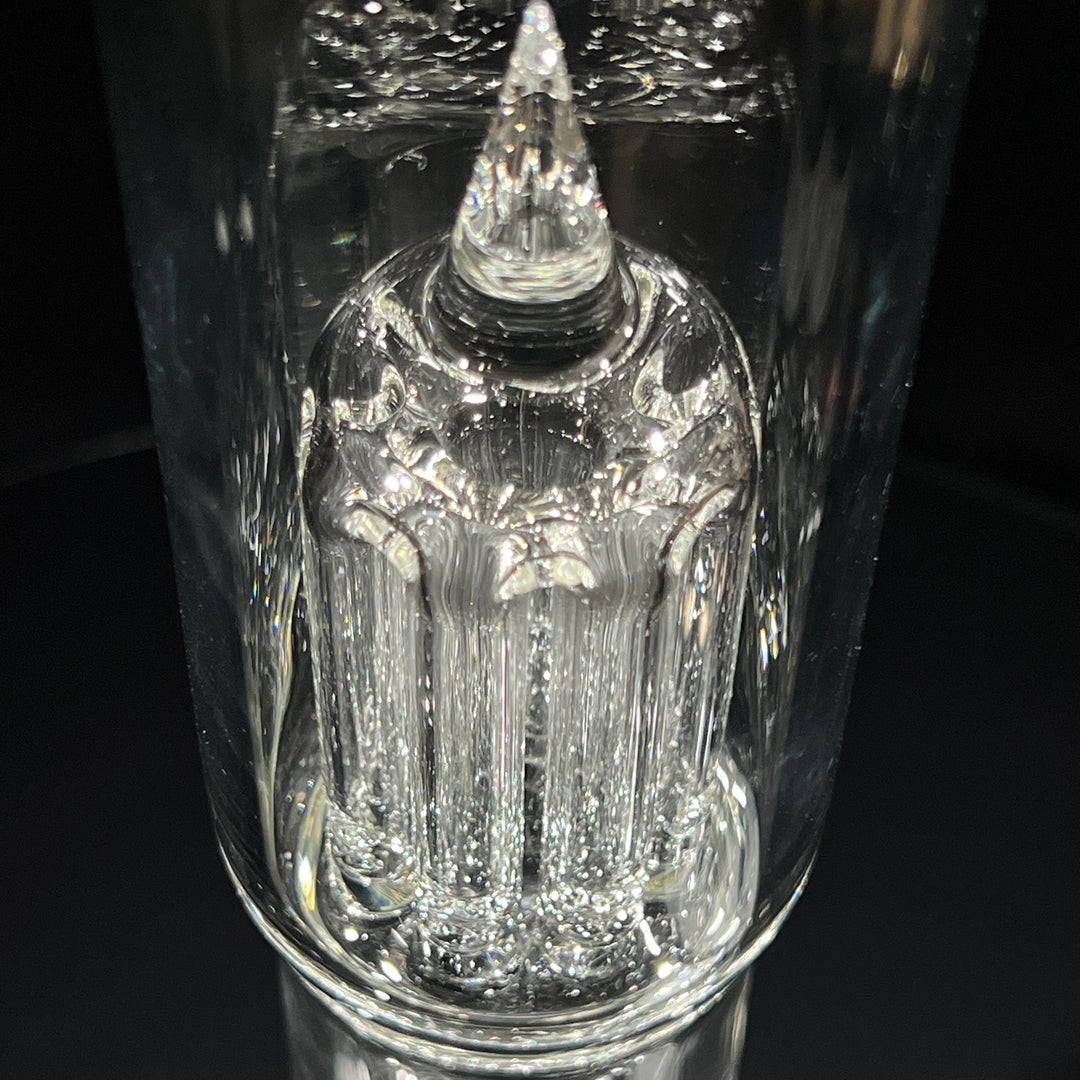 Sovereignty Glass 8 Arm Jumbo Stemline Clear Glass Pipe Sovereignty Glass