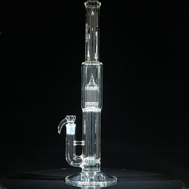 Sovereignty Glass 8 Arm Jumbo Stemline Clear Glass Pipe Sovereignty Glass