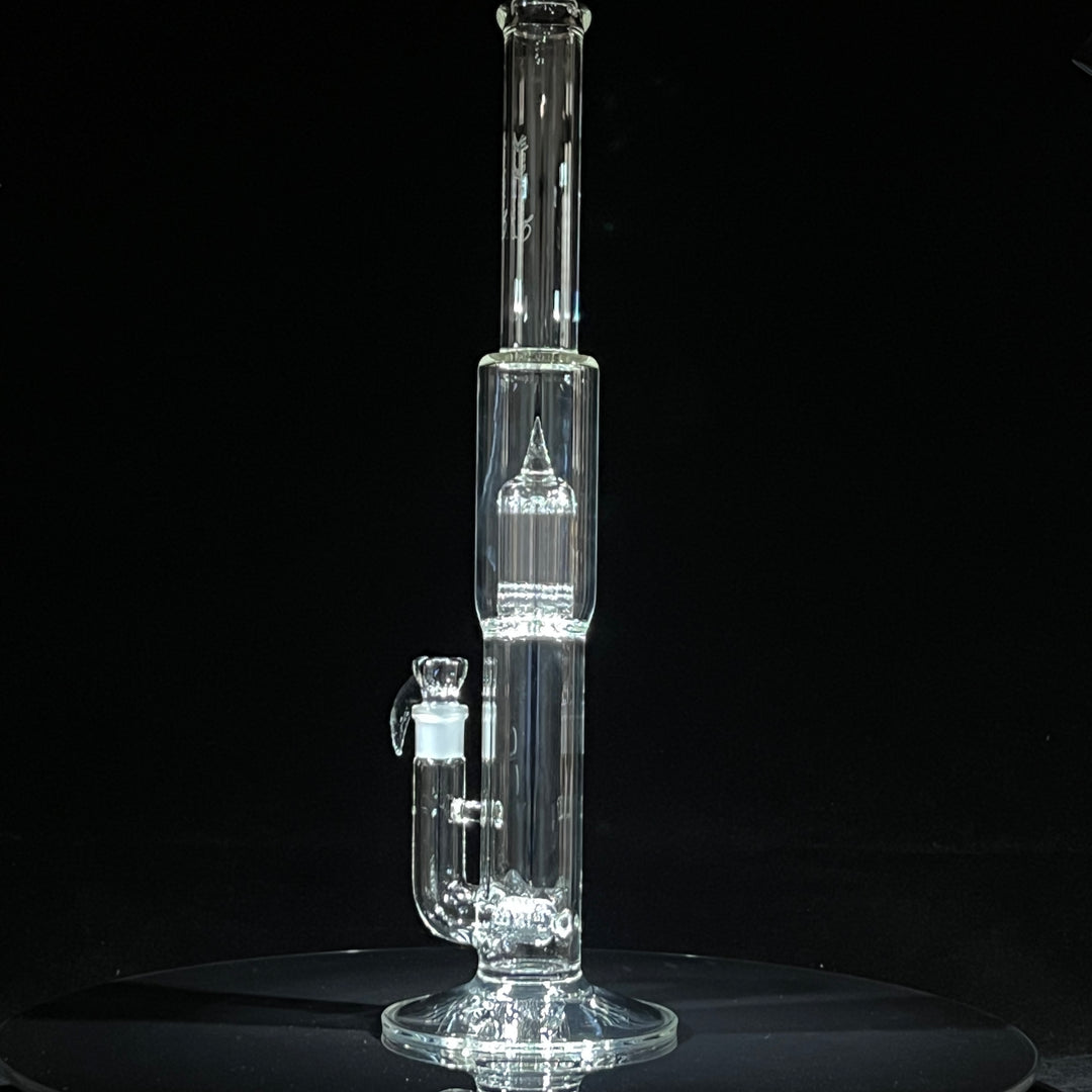 Sovereignty Glass 8 Arm Jumbo Stemline Clear Glass Pipe Sovereignty Glass