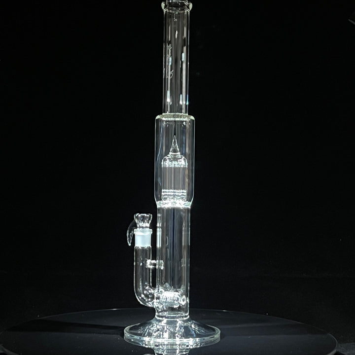 Sovereignty Glass 8 Arm Jumbo Stemline Clear Glass Pipe Sovereignty Glass