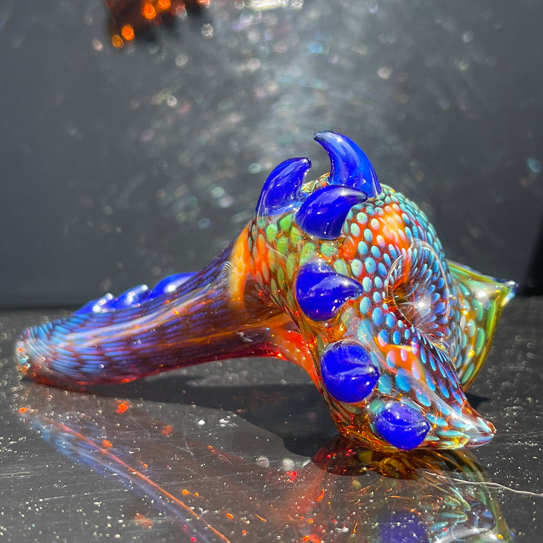 Snakeskin Donut Pipe Glass Pipe Firekist Glass   