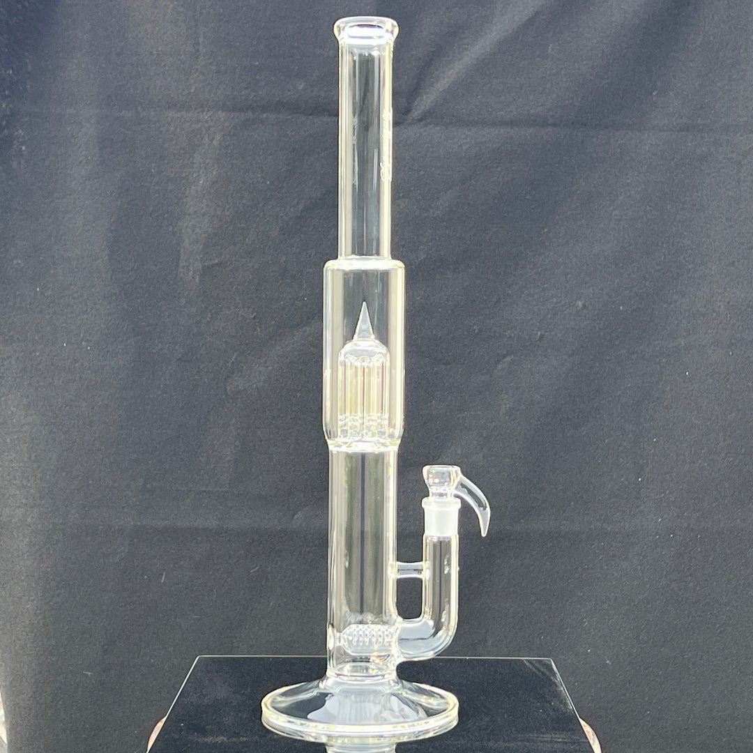 Sovereignty Glass 8 Arm Jumbo Stemline Clear Glass Pipe Sovereignty Glass