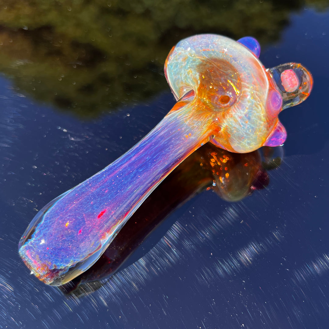Opal Purple Magic Pipe Glass Pipe Beezy Glass   