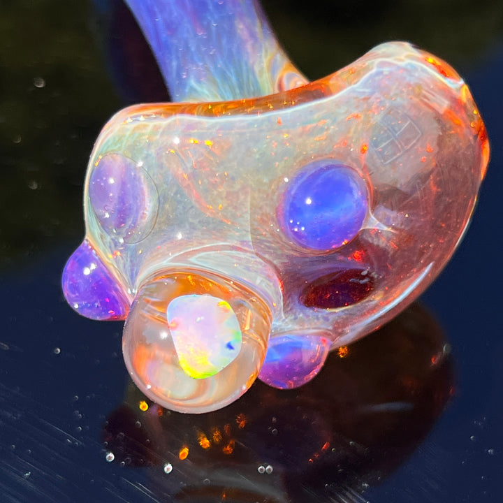 Opal Purple Magic Pipe Glass Pipe Beezy Glass   