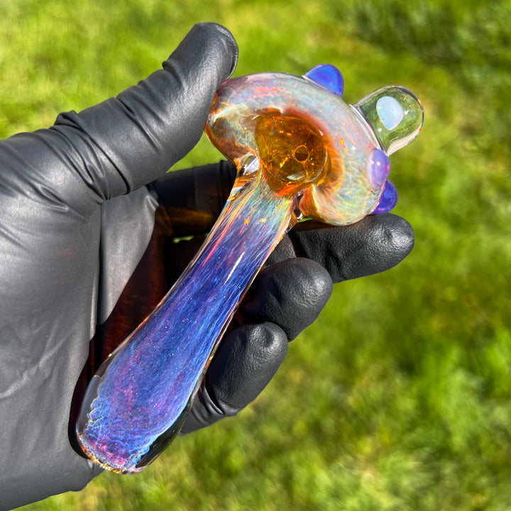 Opal Purple Magic Pipe Glass Pipe Beezy Glass   
