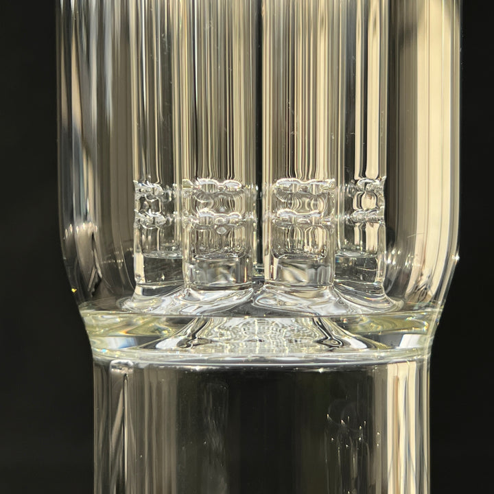 Sovereignty Glass 8 Arm Jumbo Stemline Clear Glass Pipe Sovereignty Glass