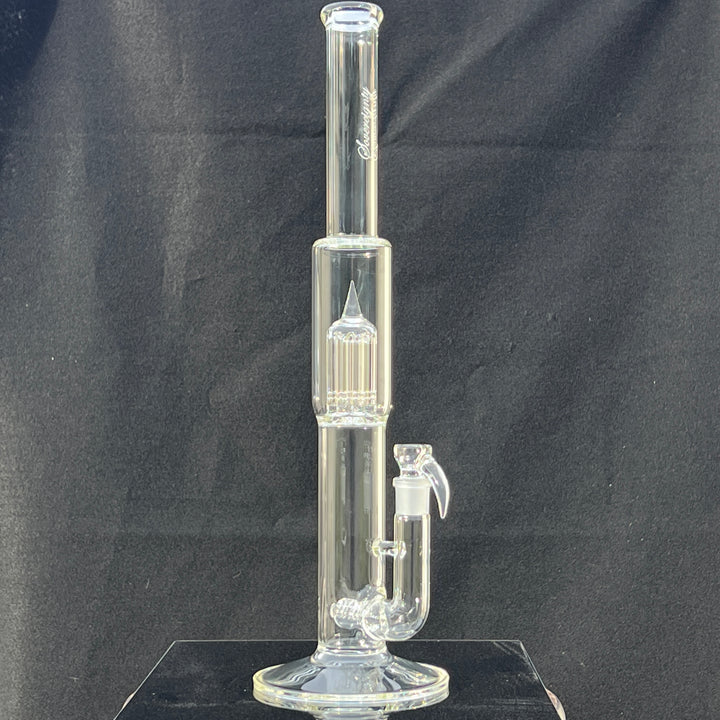 Sovereignty Glass 8 Arm Jumbo Stemline Clear Glass Pipe Sovereignty Glass