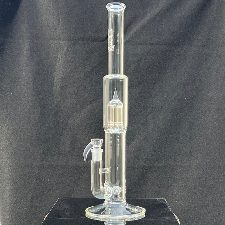 Sovereignty Glass 8 Arm Jumbo Stemline Clear Glass Pipe Sovereignty Glass