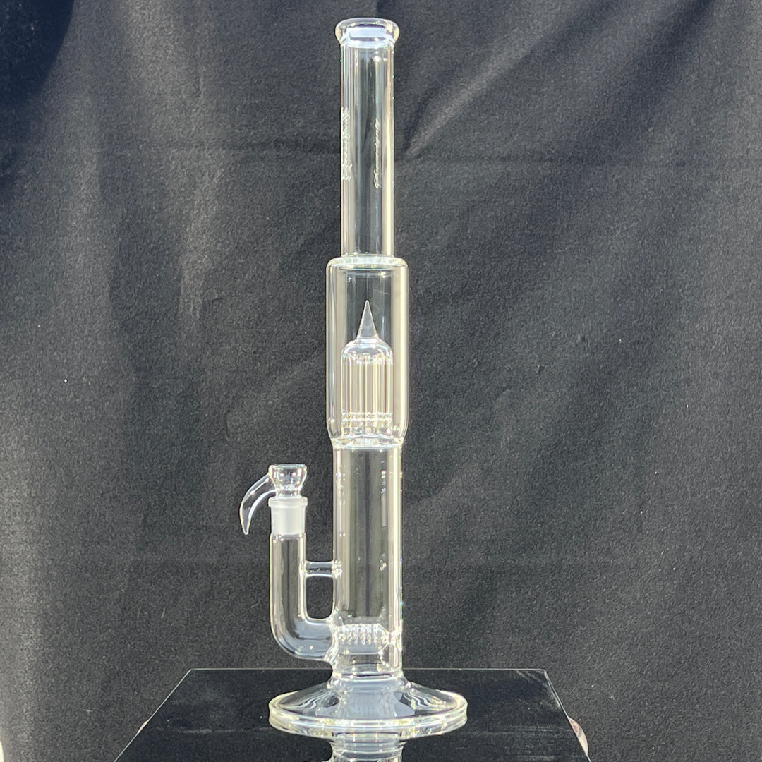 Sovereignty Glass 8 Arm Jumbo Stemline Clear Glass Pipe Sovereignty Glass