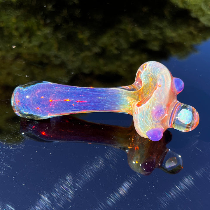 Opal Purple Magic Pipe Glass Pipe Beezy Glass   