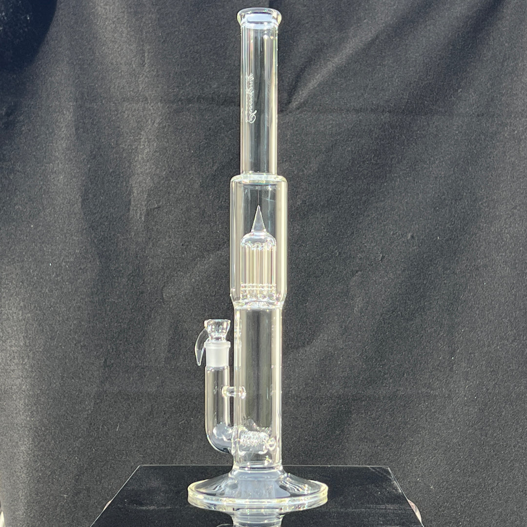 Sovereignty Glass 8 Arm Jumbo Stemline Clear Glass Pipe Sovereignty Glass