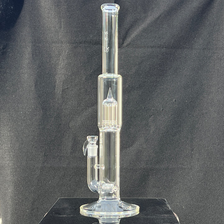 Sovereignty Glass 8 Arm Jumbo Stemline Clear Glass Pipe Sovereignty Glass
