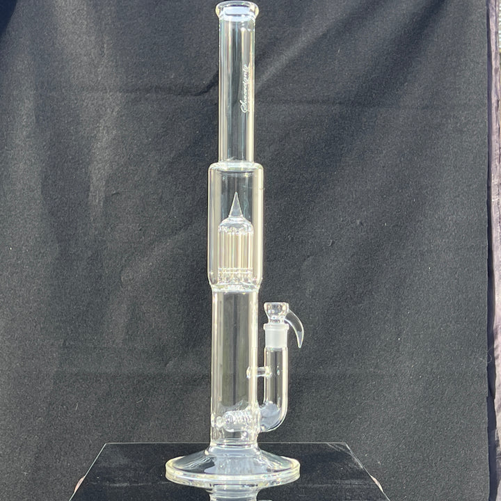 Sovereignty Glass 8 Arm Jumbo Stemline Clear Glass Pipe Sovereignty Glass