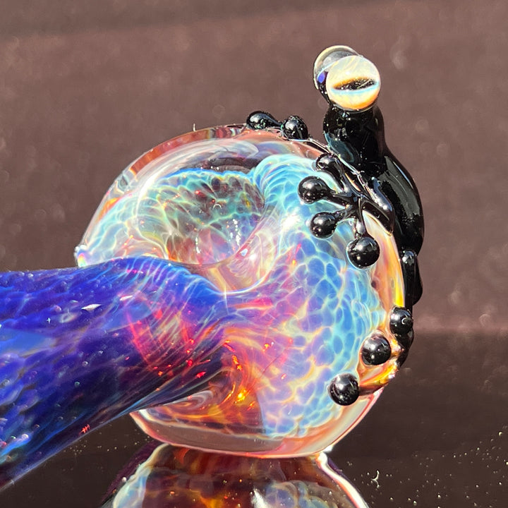 Purple Nebula Frog Spoon TAKO x Beezy Glass Pipe Beezy Glass   