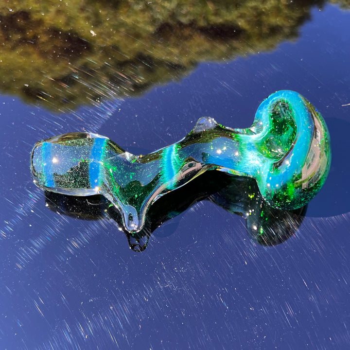 Zig-zag Exp Jade Pocket Pipe Glass Pipe Beezy Glass   
