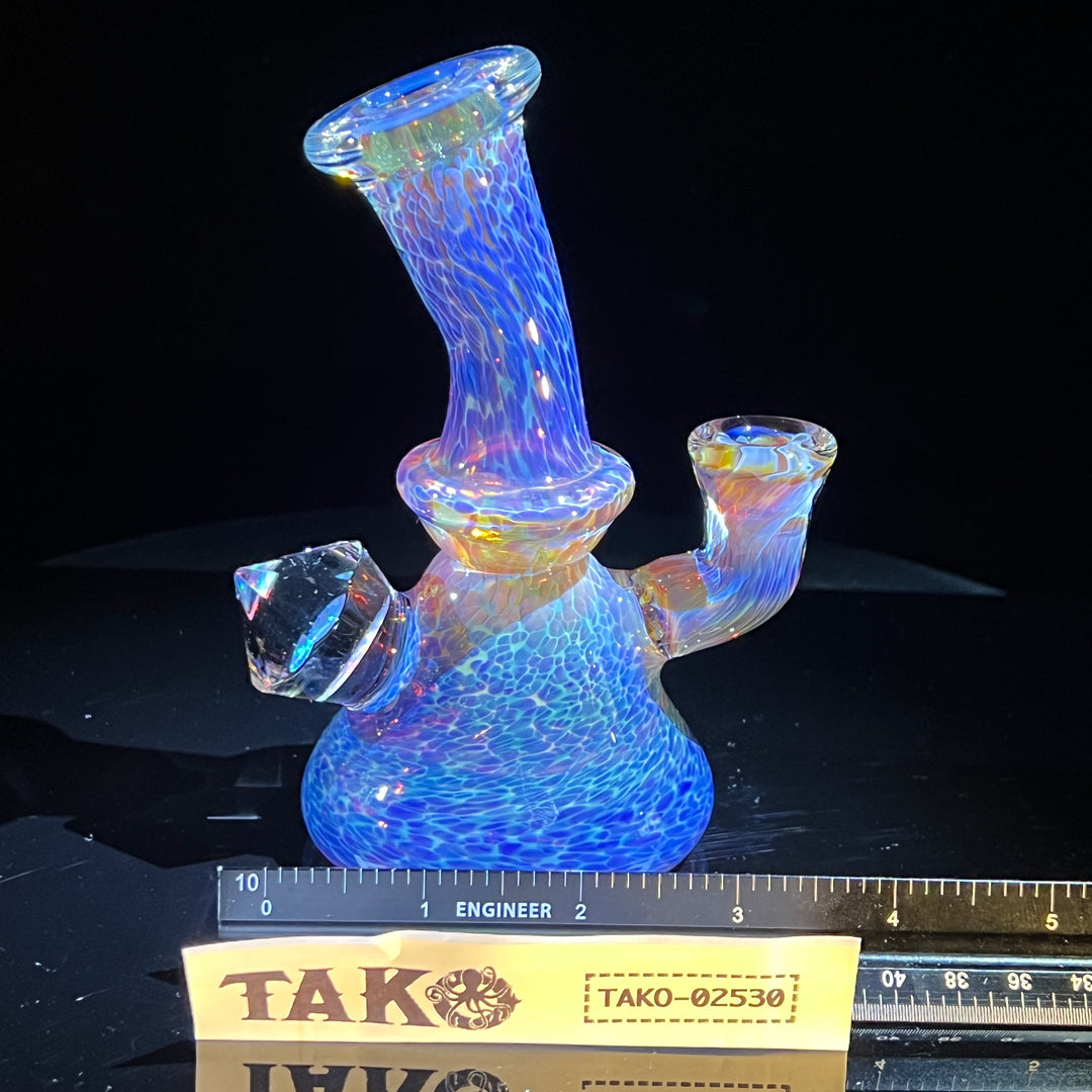 Purple Nebula Mini Beaker - No. 1 Glass Pipe Tako Glass   