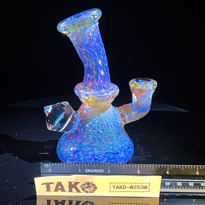 Purple Nebula Mini Beaker - No. 1 Glass Pipe Tako Glass   