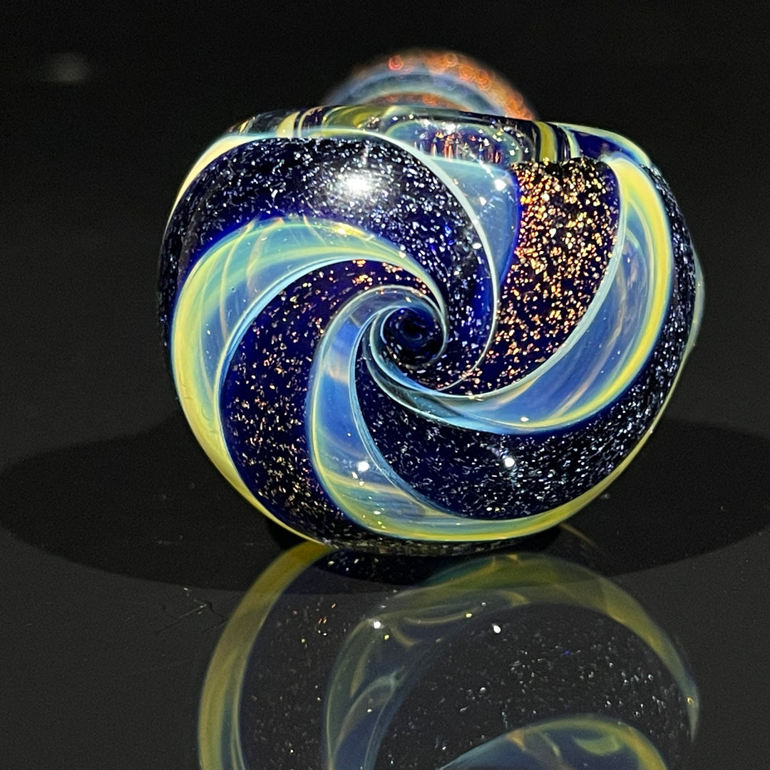 Fumed Dichro Spoon Glass Pipe Tiny Mike