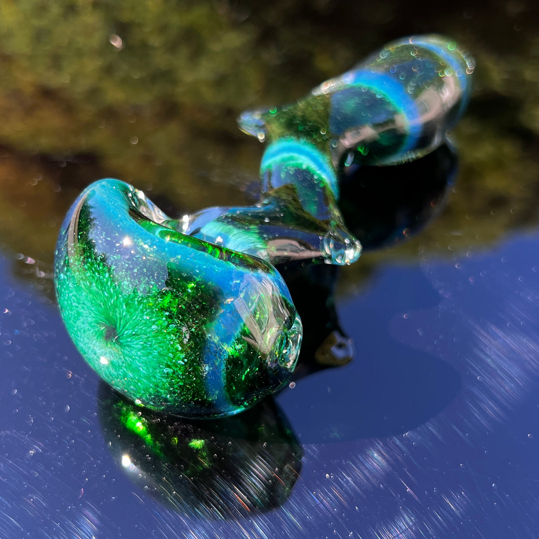 Zig-zag Exp Jade Pocket Pipe Glass Pipe Beezy Glass   