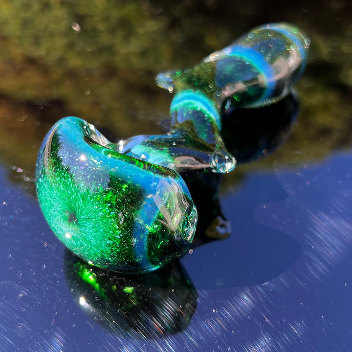 Zig-zag Exp Jade Pocket Pipe Glass Pipe Beezy Glass   