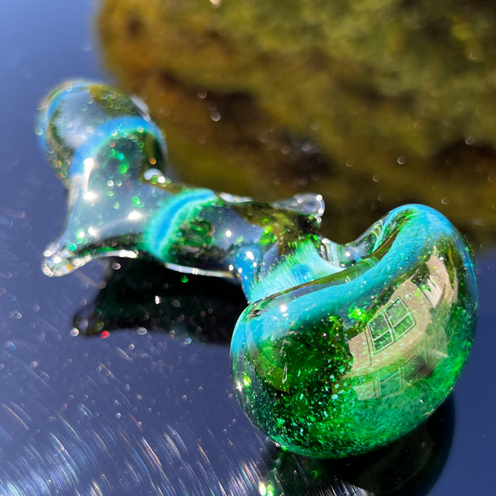 Zig-zag Exp Jade Pocket Pipe Glass Pipe Beezy Glass   