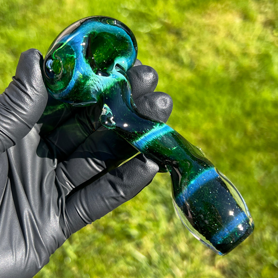 Zig-zag Exp Jade Pocket Pipe Glass Pipe Beezy Glass   