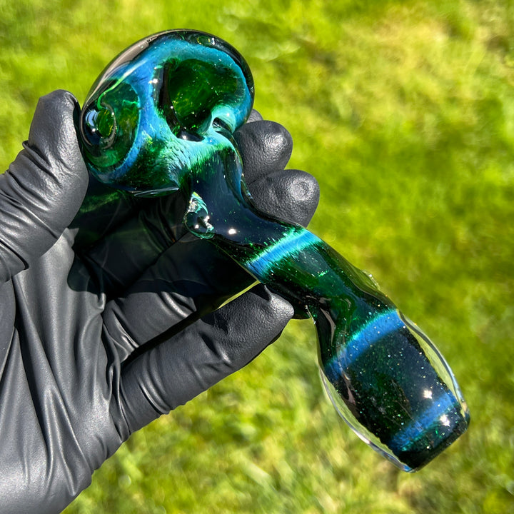 Zig-zag Exp Jade Pocket Pipe Glass Pipe Beezy Glass   