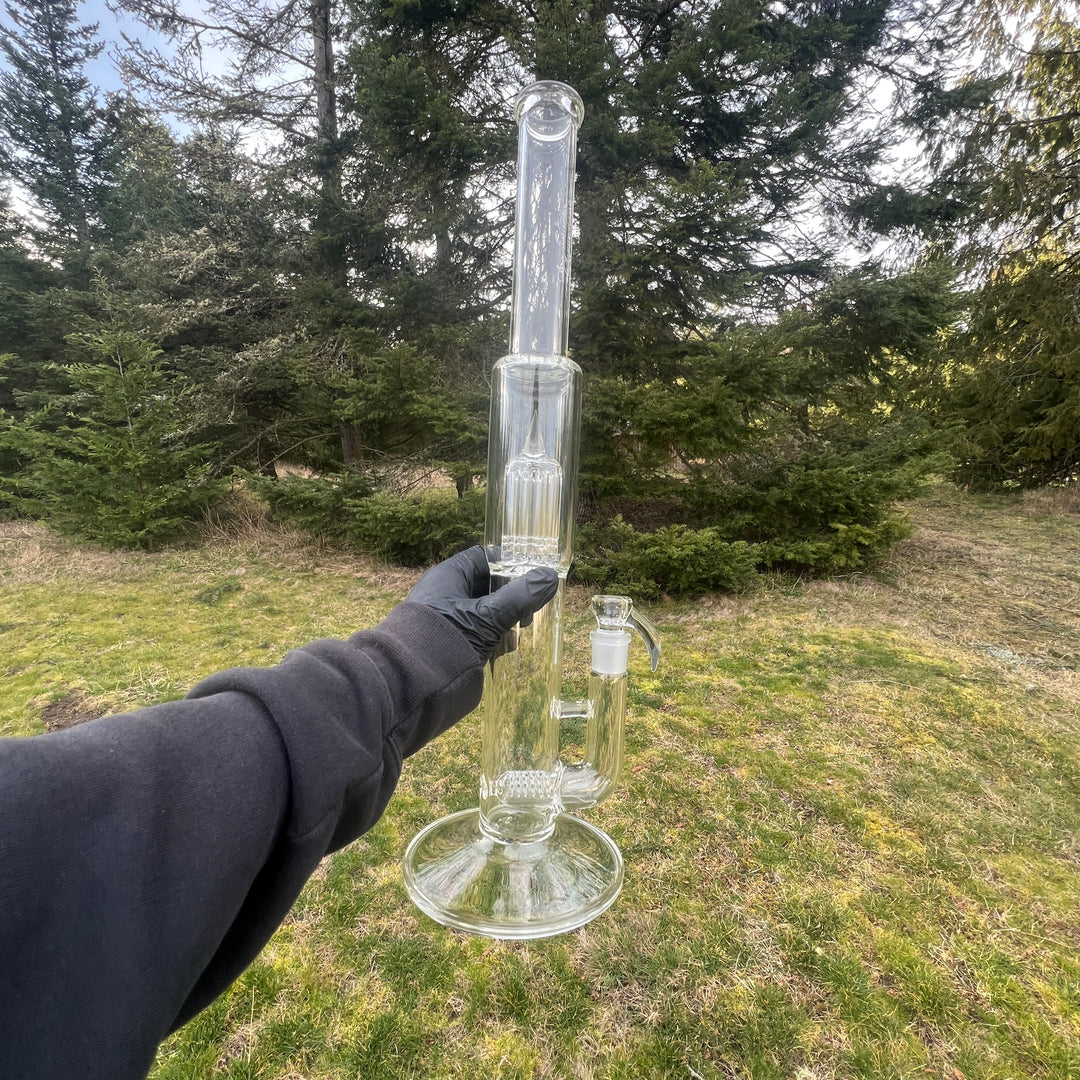 Sovereignty Glass 8 Arm Jumbo Stemline Clear