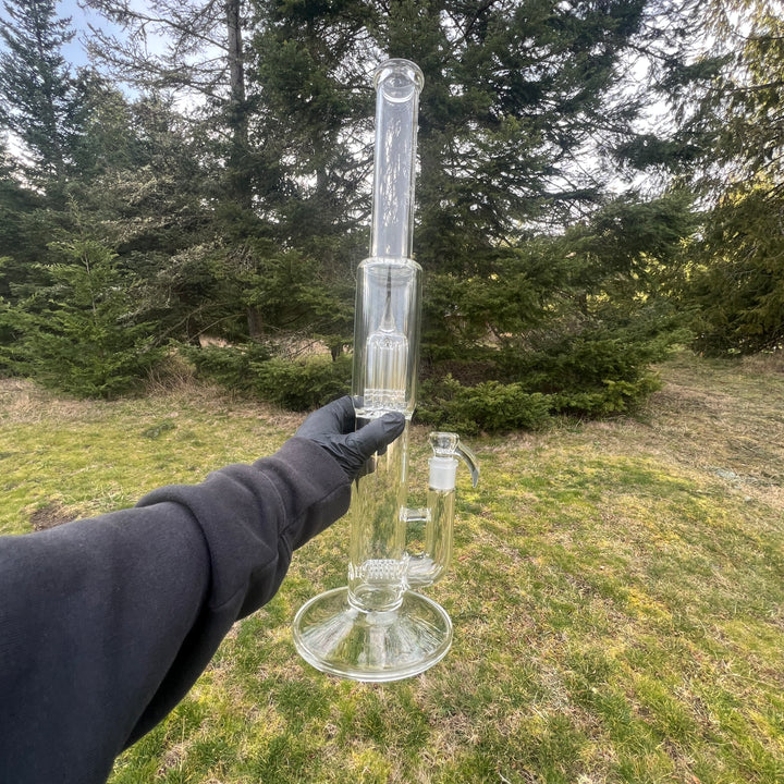 Sovereignty Glass 8 Arm Jumbo Stemline Clear