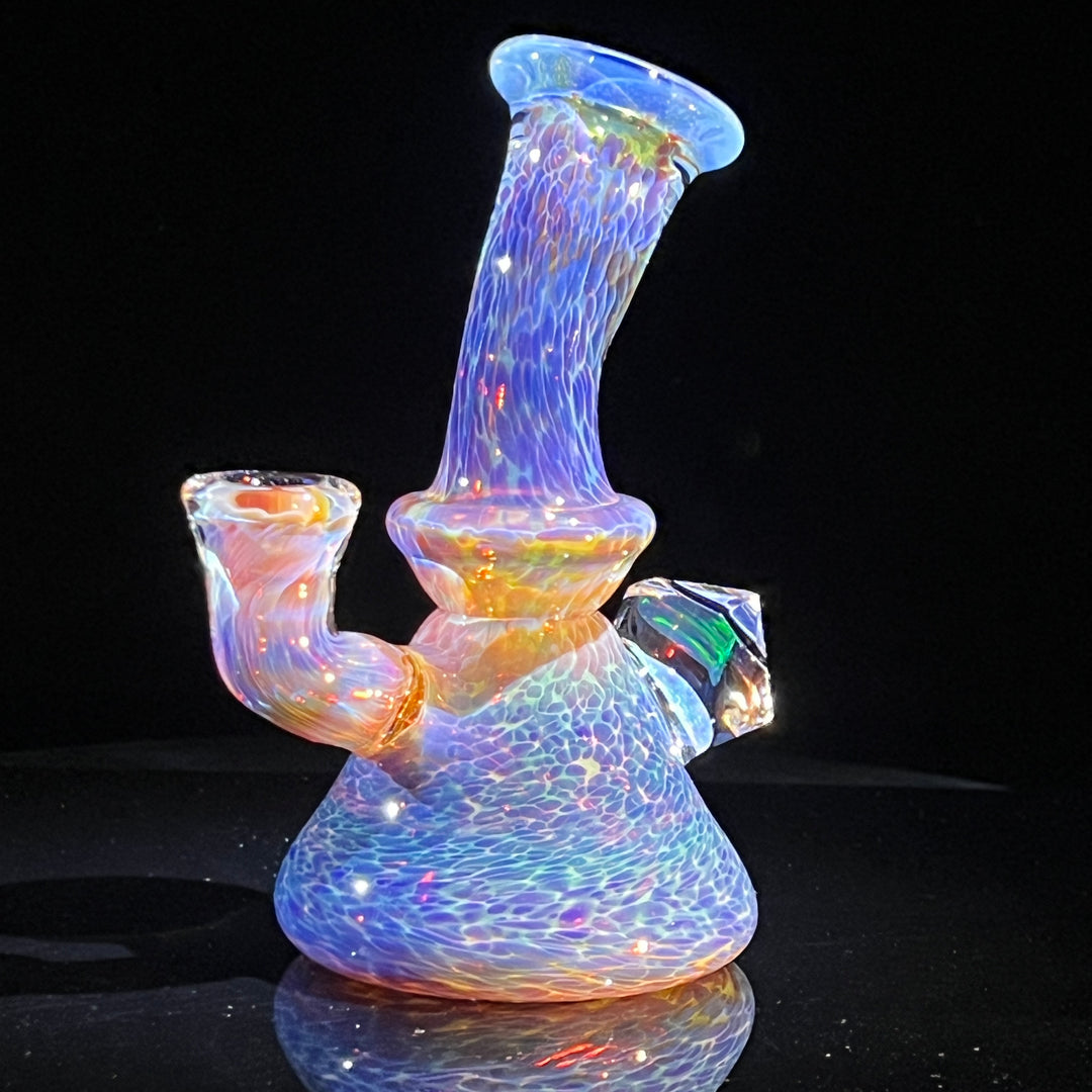 Purple Nebula Mini Beaker - No. 1 Glass Pipe Tako Glass   