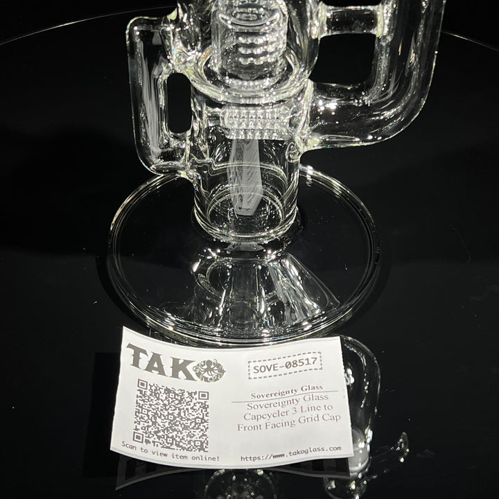 Sovereignty Glass Capcycler 3 Line to Front Facing Grid Cap