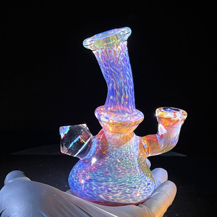 Purple Nebula Mini Beaker - No. 1 Glass Pipe Tako Glass   