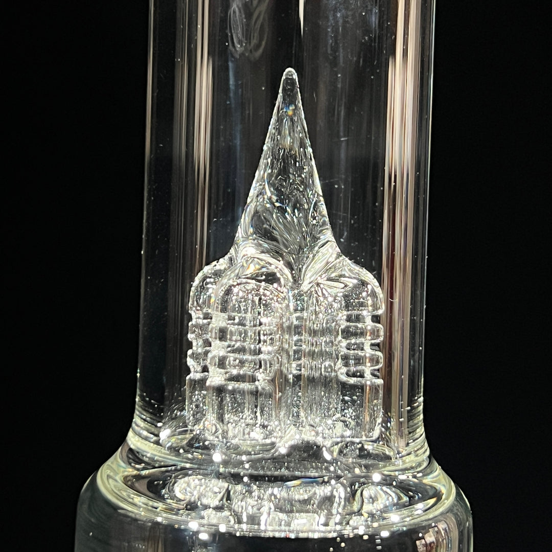 Sovereignty Glass Capcycler 3 Line to Front Facing Grid Cap Glass Pipe Sovereignty Glass
