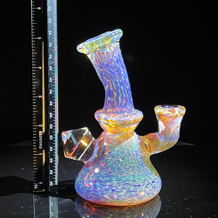 Purple Nebula Mini Beaker - No. 1 Glass Pipe Tako Glass   