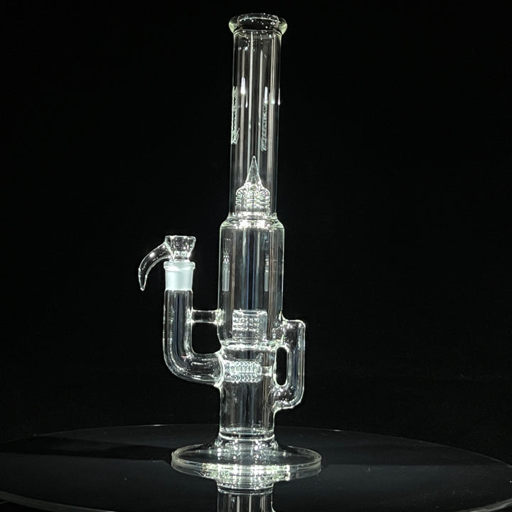 Sovereignty Glass Capcycler 3 Line to Front Facing Grid Cap Glass Pipe Sovereignty Glass