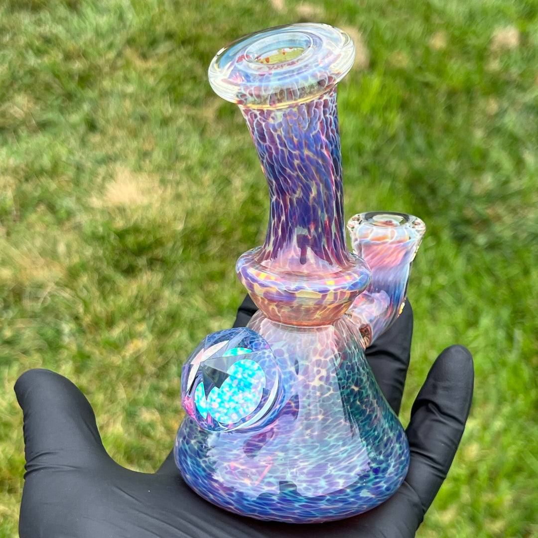 Purple Nebula Mini Beaker - No. 1 Glass Pipe Tako Glass   