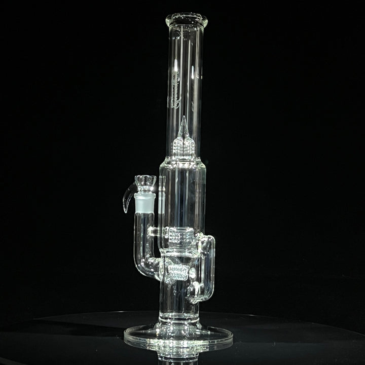 Sovereignty Glass Capcycler 3 Line to Front Facing Grid Cap Glass Pipe Sovereignty Glass