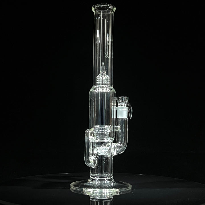 Sovereignty Glass Capcycler 3 Line to Front Facing Grid Cap Glass Pipe Sovereignty Glass
