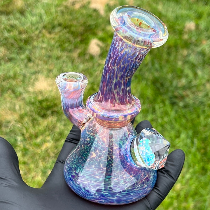 Purple Nebula Mini Beaker - No. 1 Glass Pipe Tako Glass   