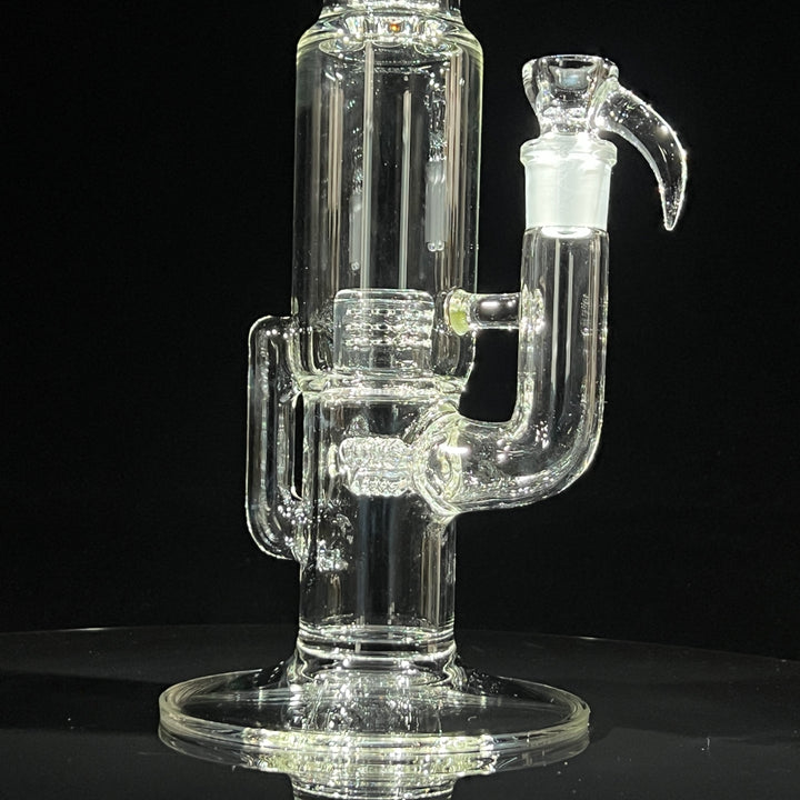 Sovereignty Glass Capcycler 3 Line to Front Facing Grid Cap Glass Pipe Sovereignty Glass